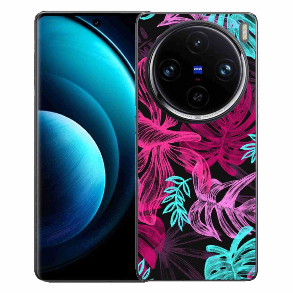 Zselés borítás mmCase a Vivo X100 Pro 5G készülékhez - virágok 1