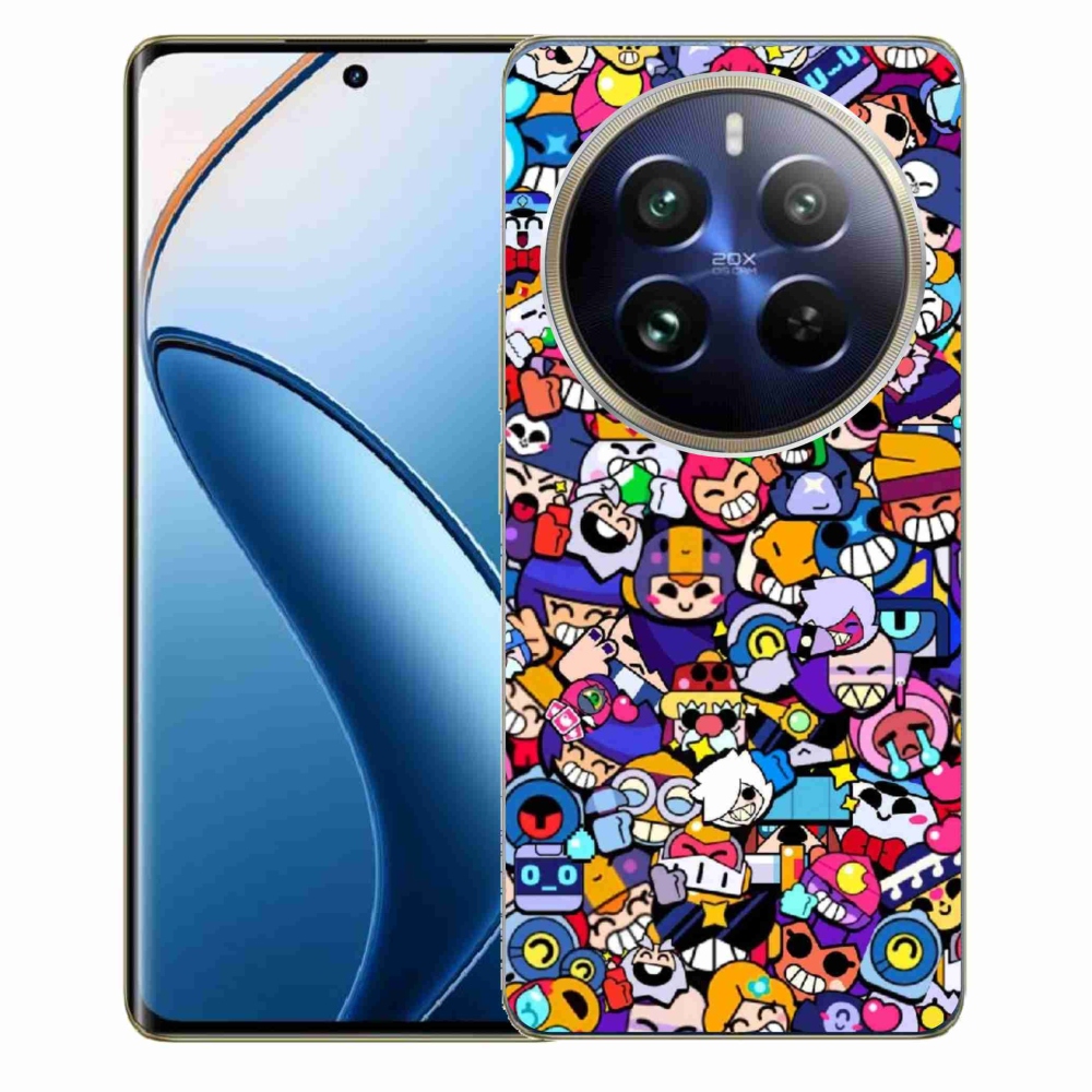 Gél borítás mmCase a Realme 12 Pro 5G/12 Pro+ 5G számára - brawl stars 2