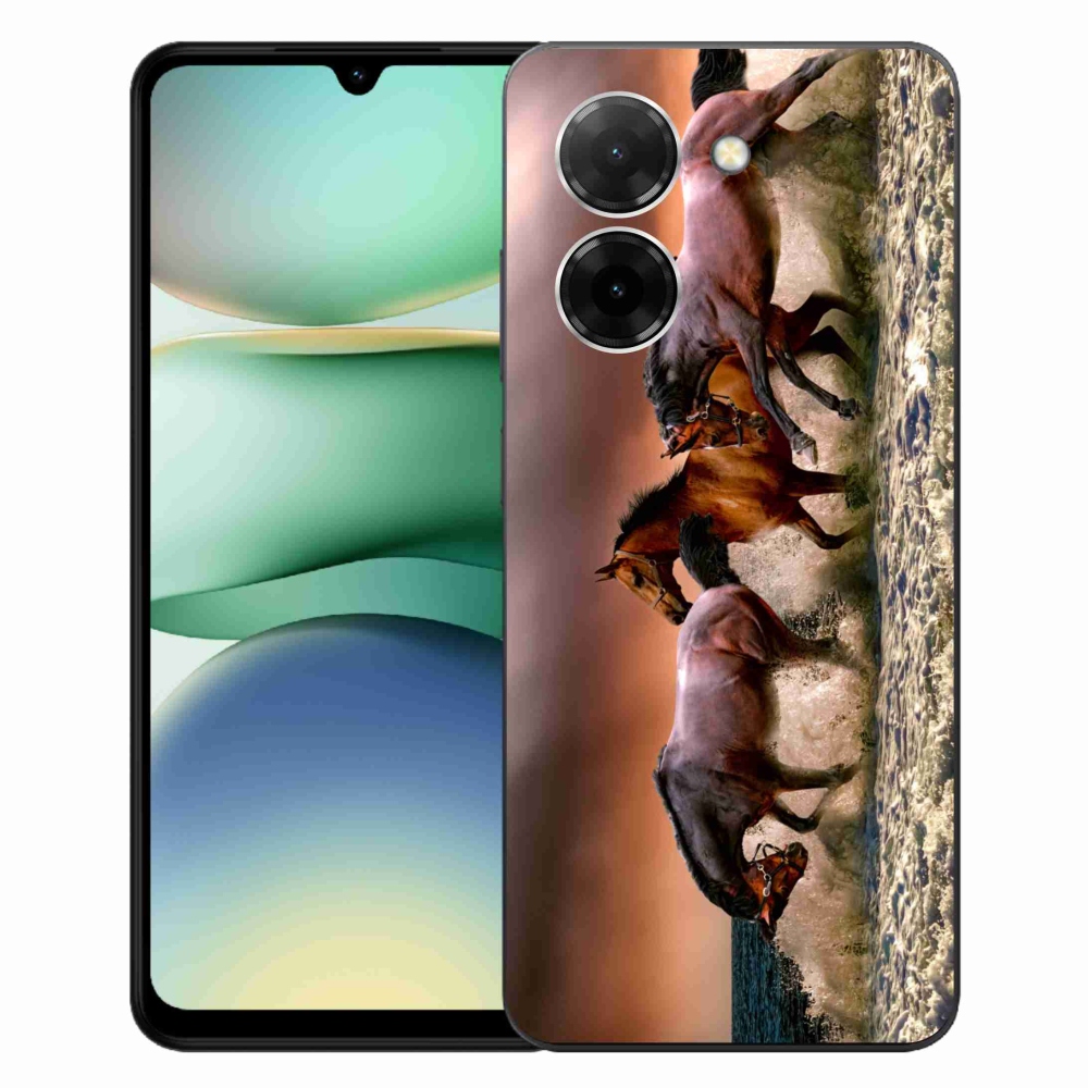 Gél borítás mmCase a Xiaomi Redmi A5 (171.7x77.8x8.3mm) - lovak 1