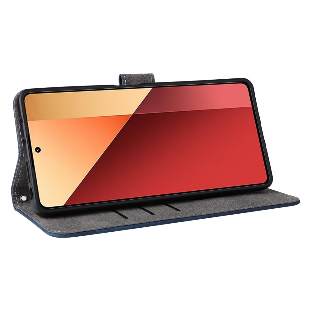 RFID könyvtáska Xiaomi Redmi Note 14S/Note 13 Pro 4G/Poco M6 Pro - kék