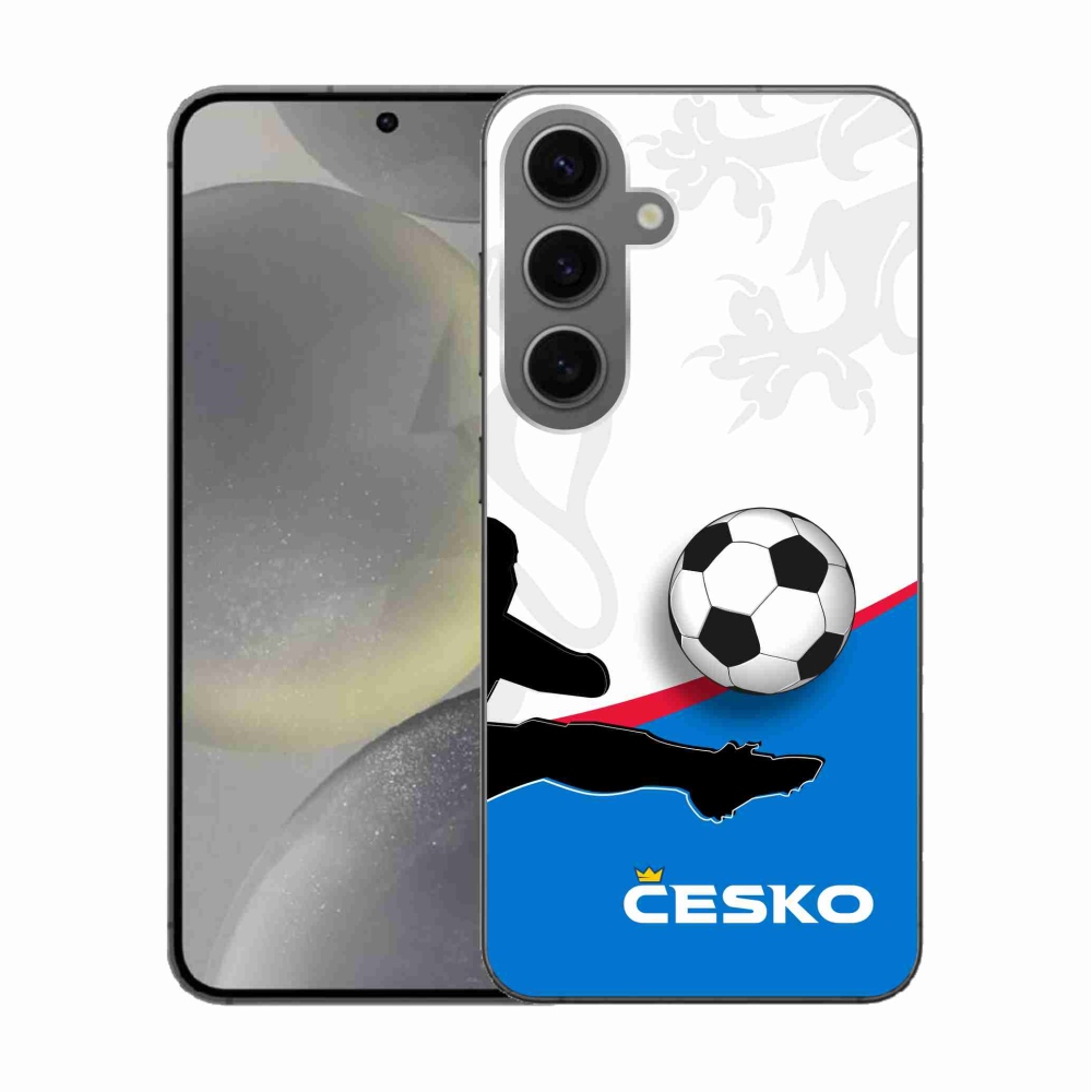 Gél borítás mmCase Samsung Galaxy S24 - futball Csehország 3
