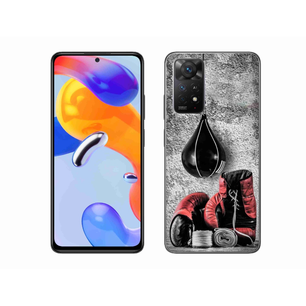 Gél borítás mmCase a Xiaomi Redmi Note 11 Pro 4G/5G-hez - bokszzsák és kesztyűk