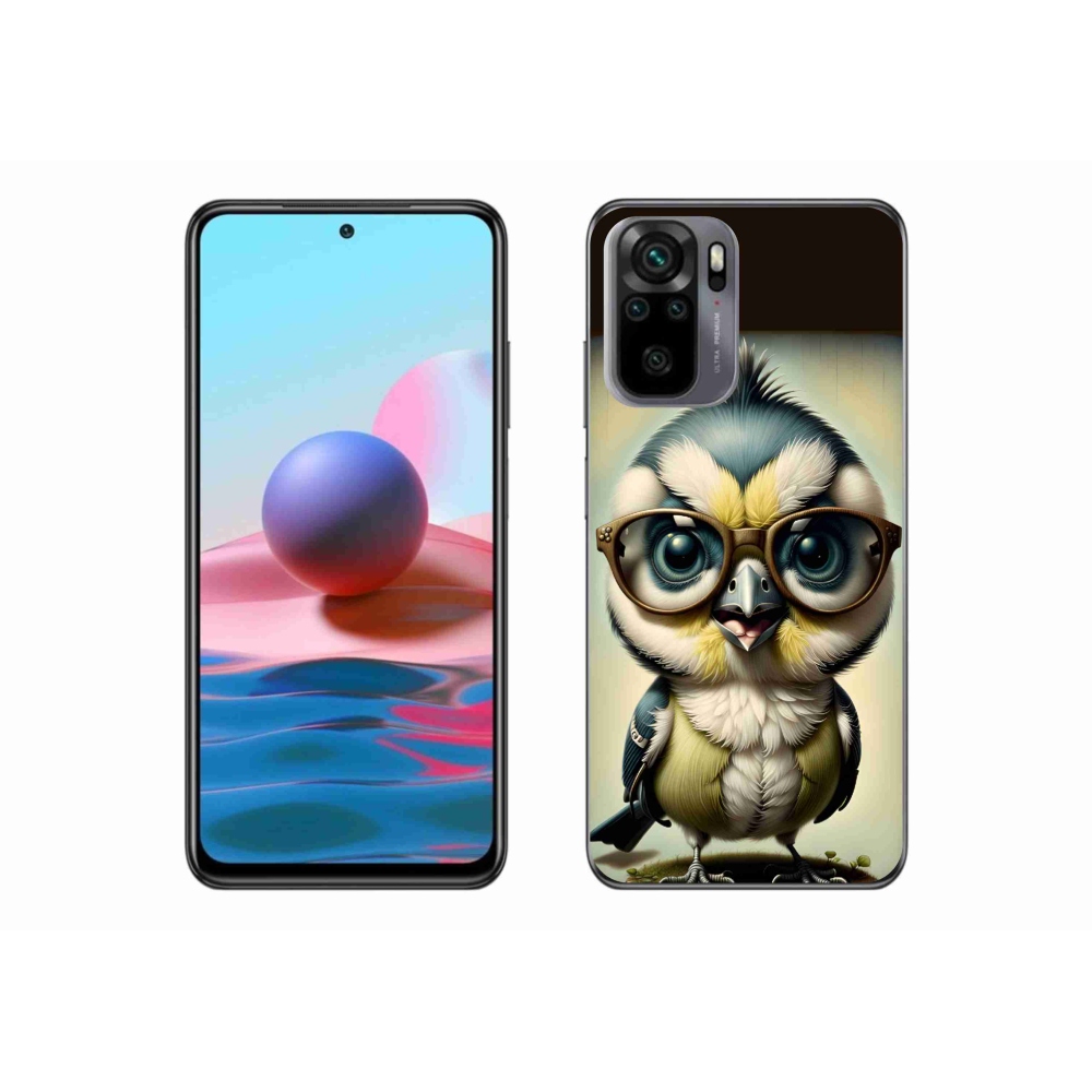 Gél borítás mmCase a Xiaomi Poco M5s - kölyök szemüveggel