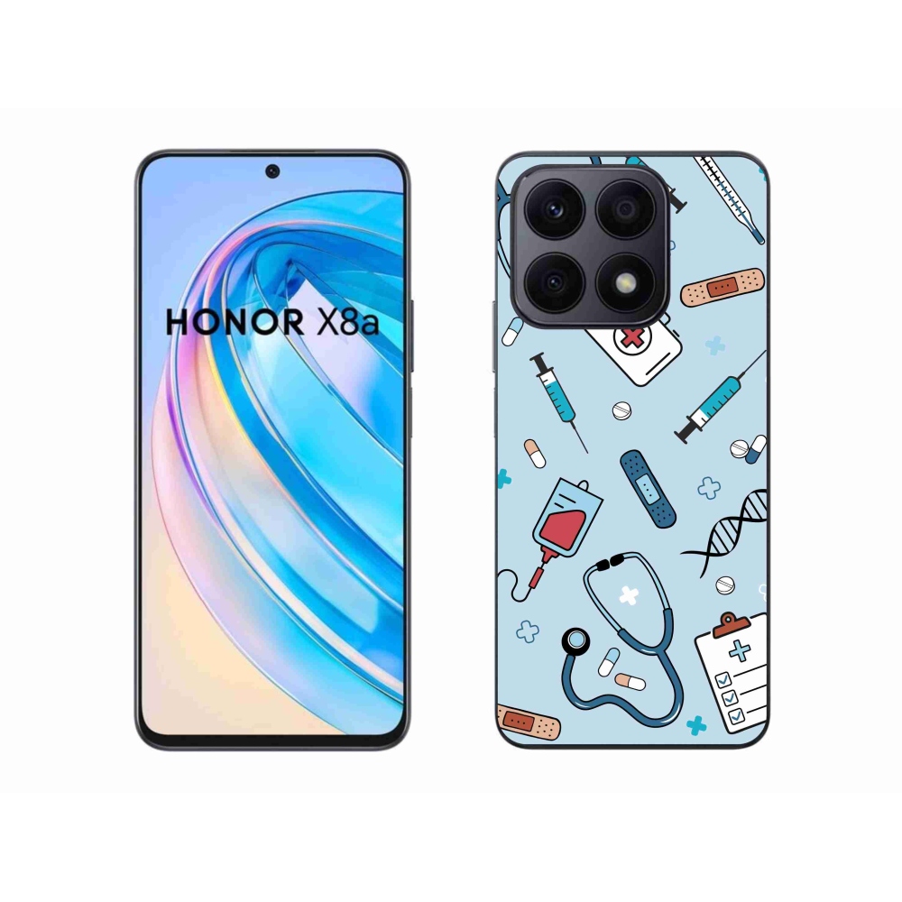 Zselés borítás mmCase a Honor X8a számára - egészség 1