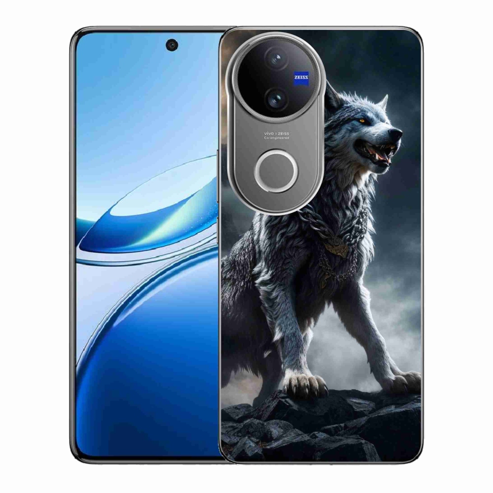 Zselés borítás mmCase a Vivo V50 5G készülékhez - farkas 1