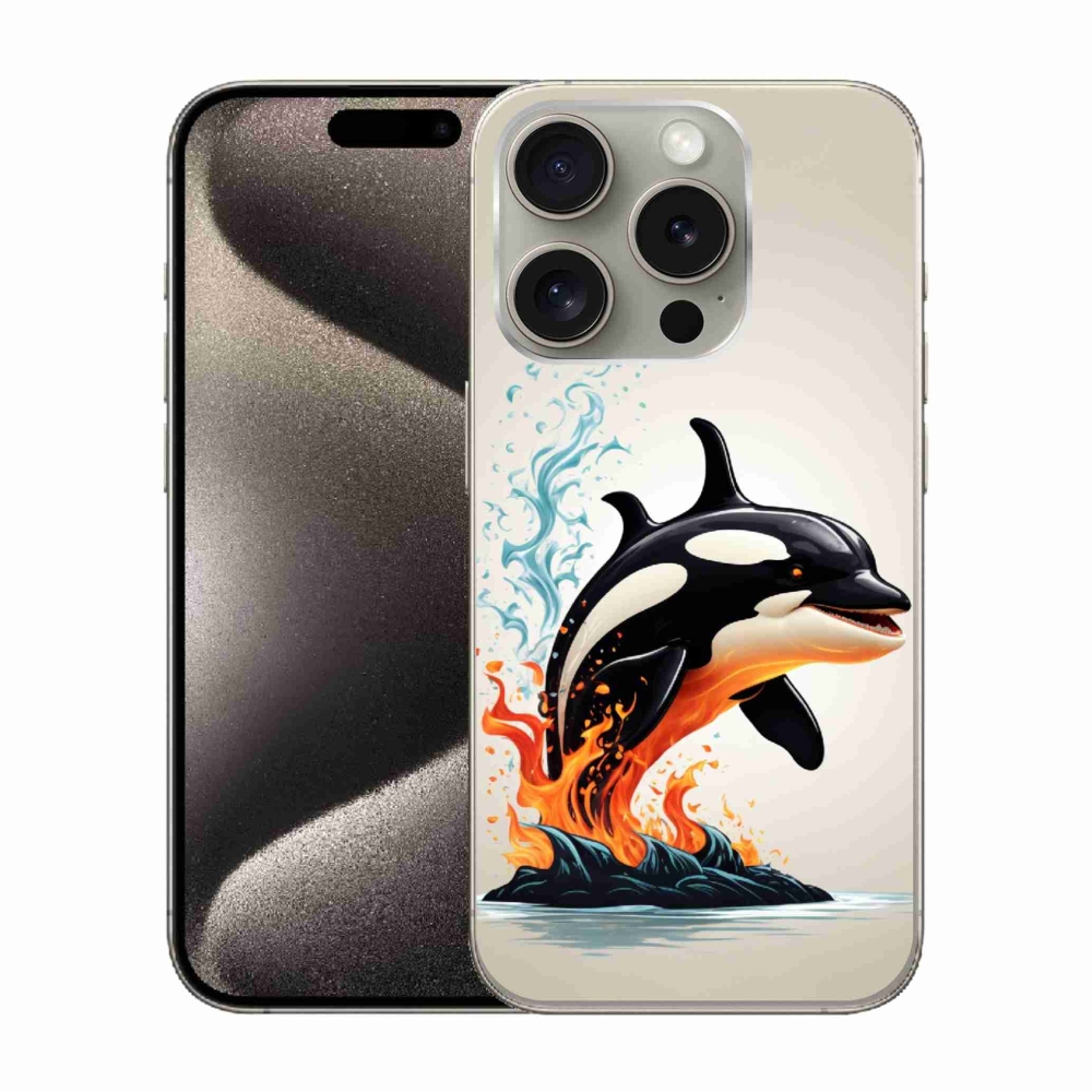 Zselés borítás mmCase iPhone 15 Pro készülékhez - orca