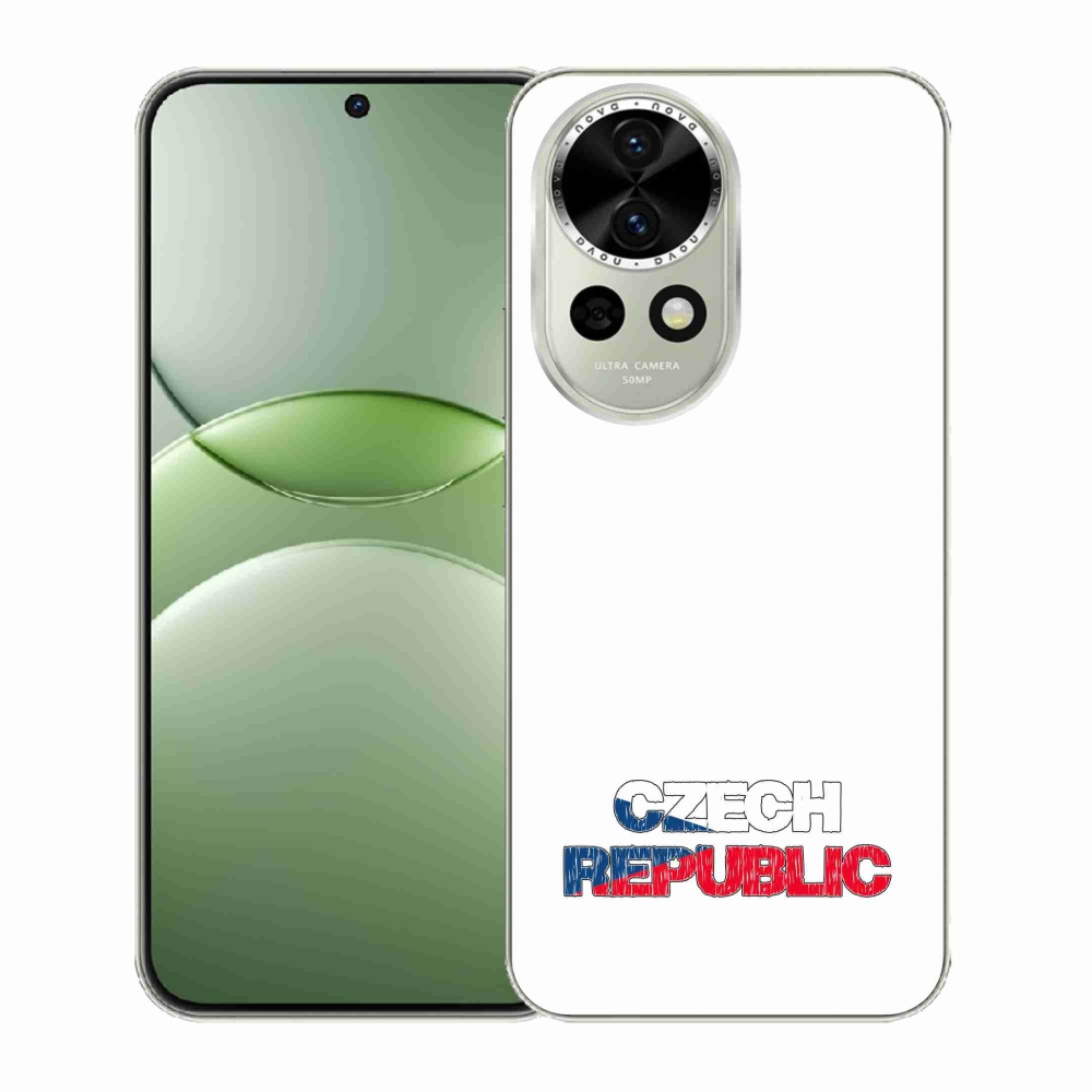 Gél borító mmCase a Huawei Nova 13 5G - Csehország fehér háttérhez