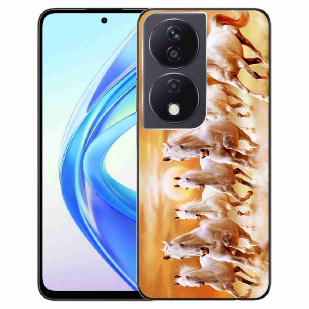 Gél tok mmCase a Honor X7b/Honor 90 Smart készülékhez - lovak 2