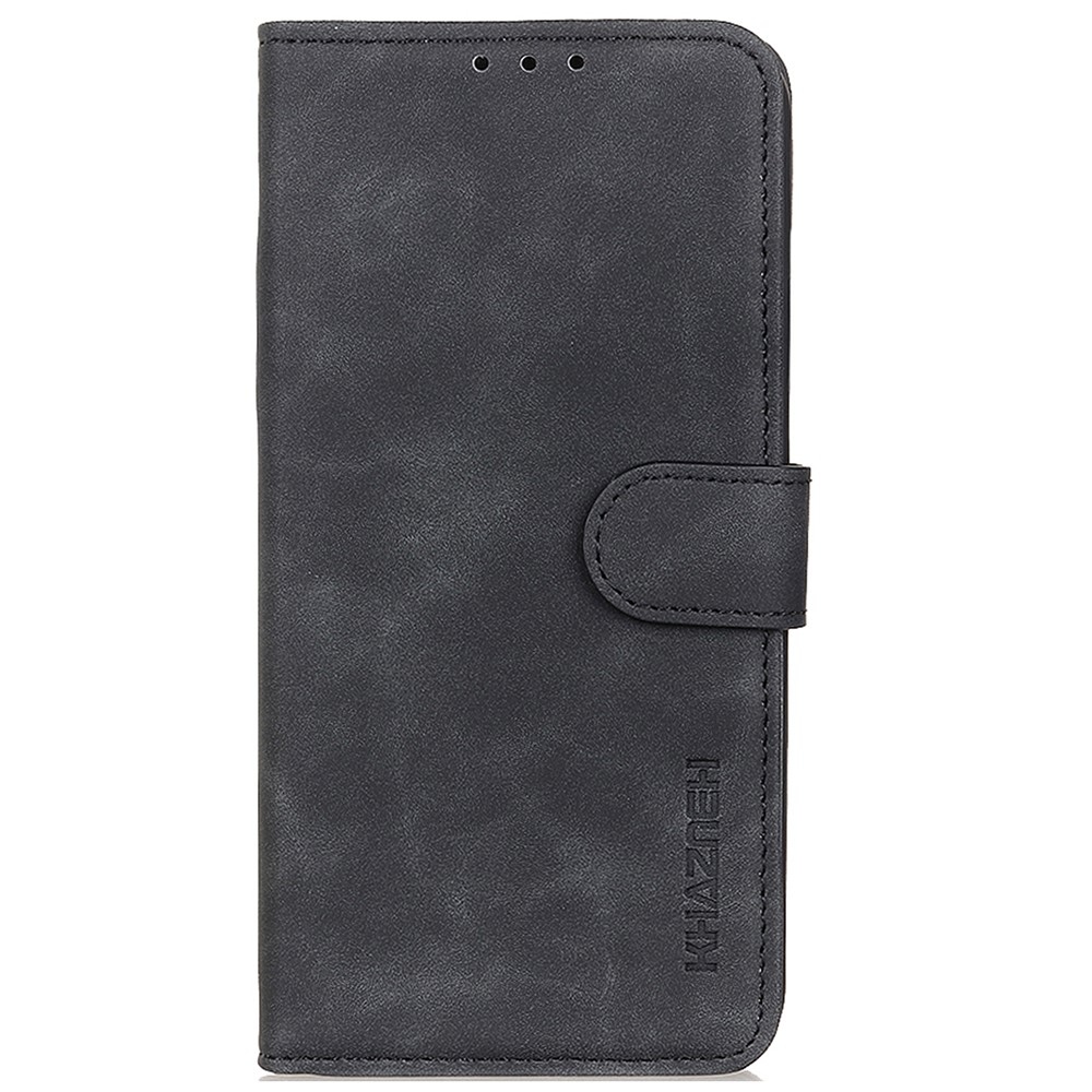 KHAZ könyv tok Xiaomi Redmi Note 14-hez - fekete