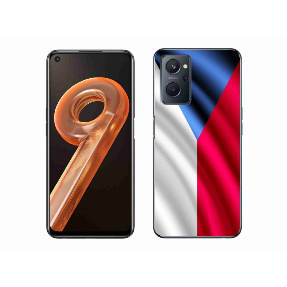 Zselés borítás mmCase a Realme 9i számára - cseh zászló
