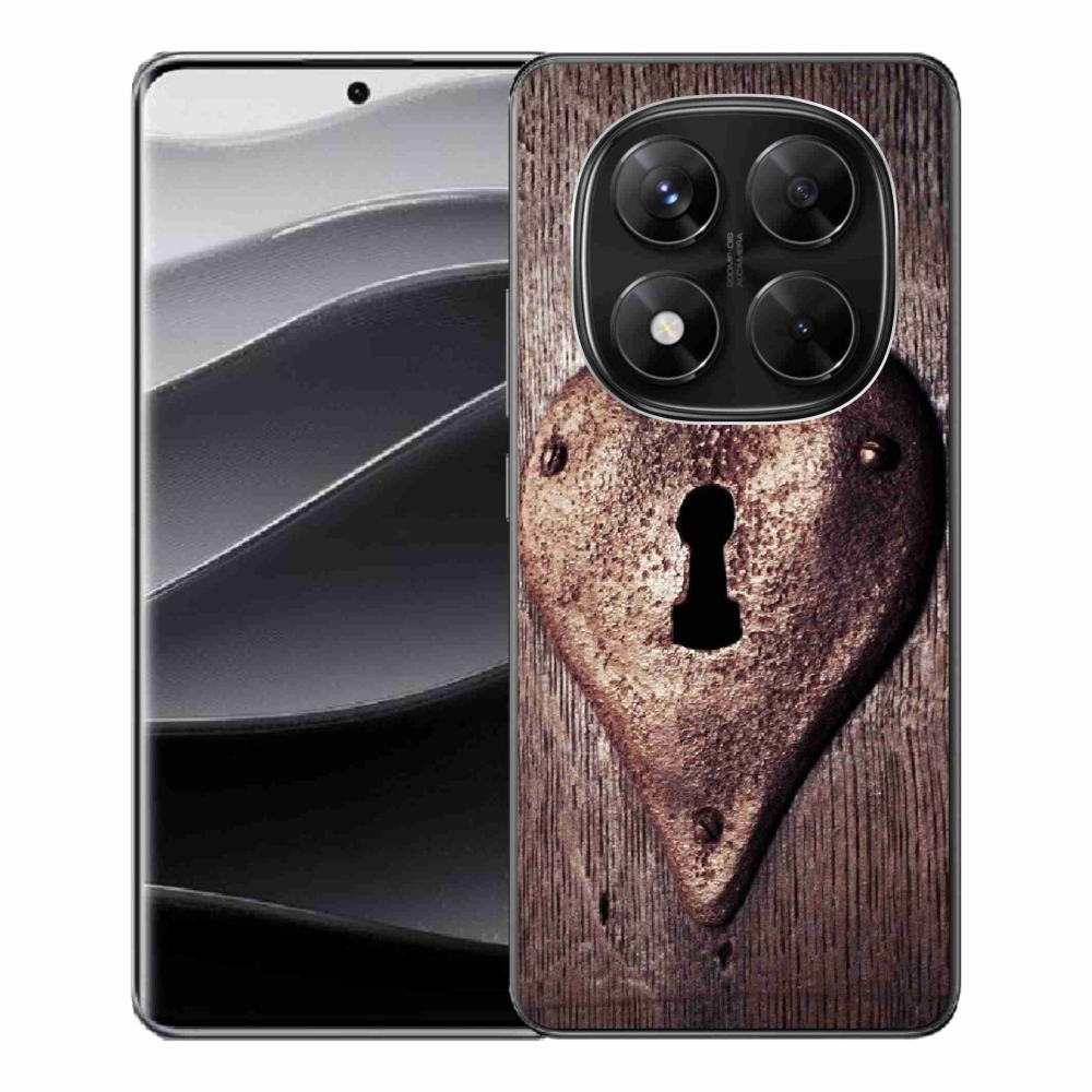 Gél borítás mmCase a Xiaomi Redmi Note 14 Pro 5G/Poco X7 5G számára - szív alakú zárral