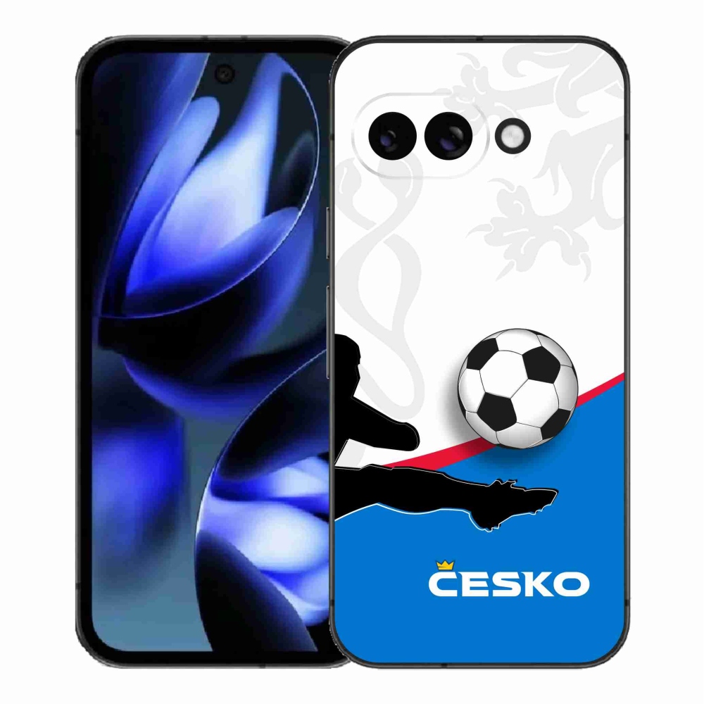 Gél borítás mmCase a Google Pixel 9a számára - Labdarúgás Csehország 3