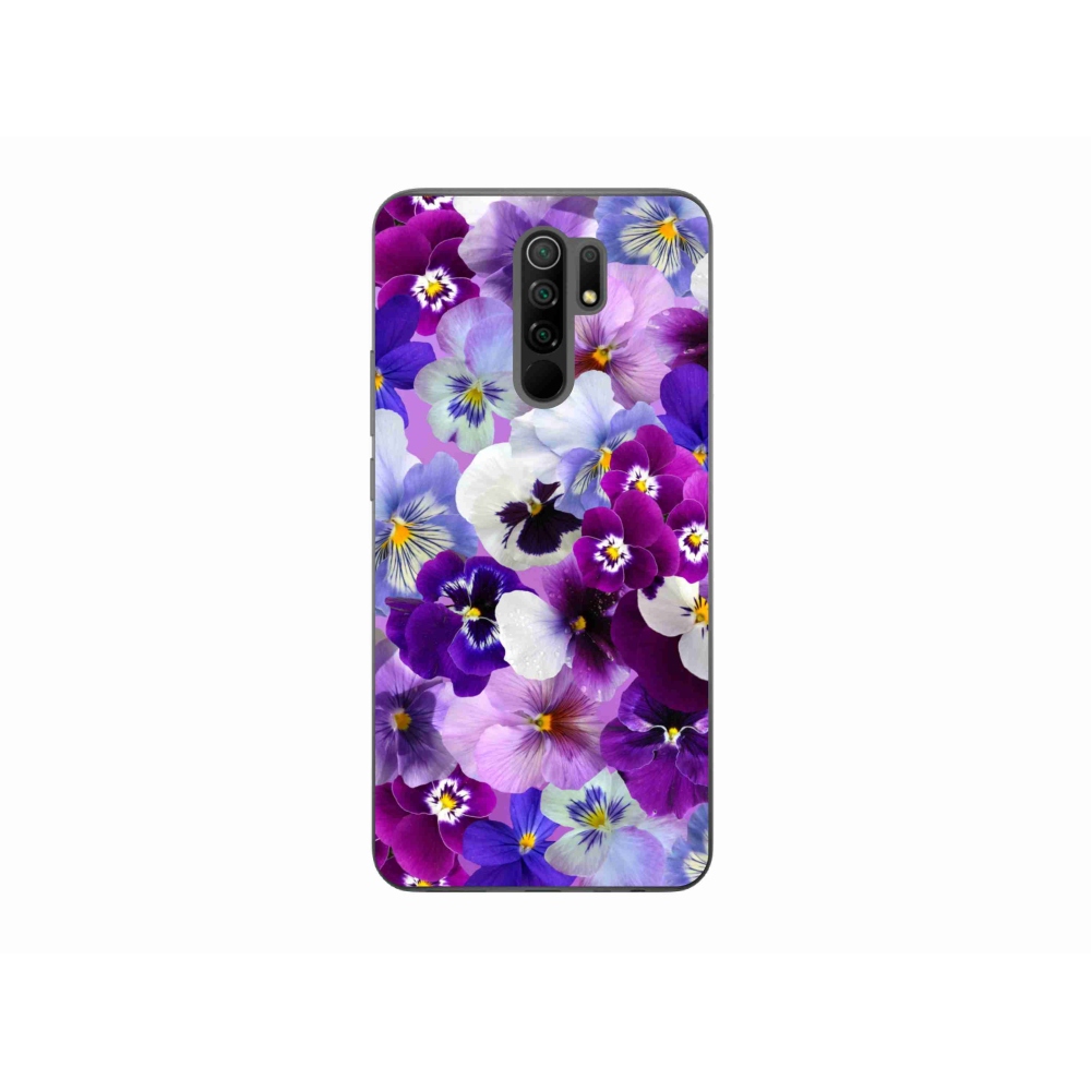 Gél borító mmCase a Xiaomi Redmi 9 - virágok 9