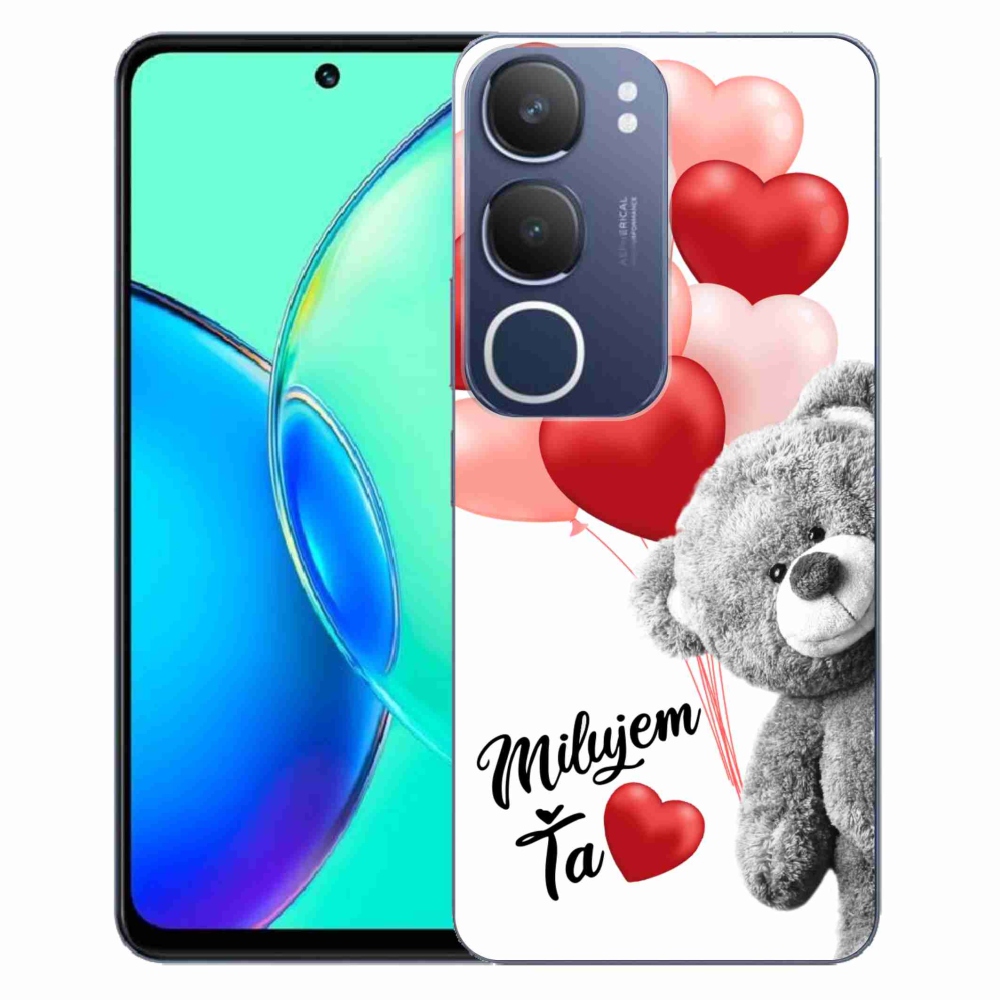 Gél borítás mmCase a Vivo Y19s készülékhez - I love you en