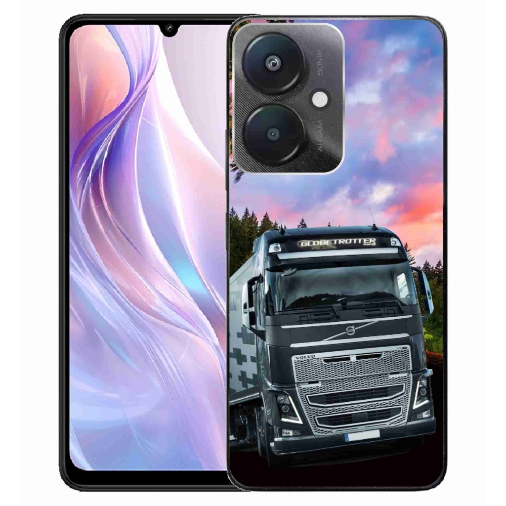 Gél borítás mmCase a Xiaomi Redmi 13C 5G - teherautó 2