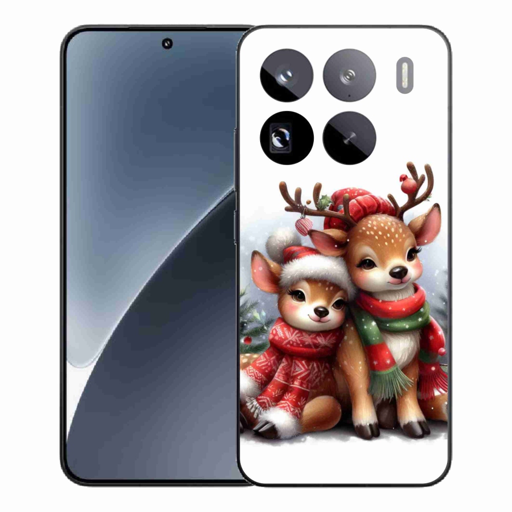 Gél borítás mmCase a Xiaomi 15 Pro számára - karácsonyi rénszarvas