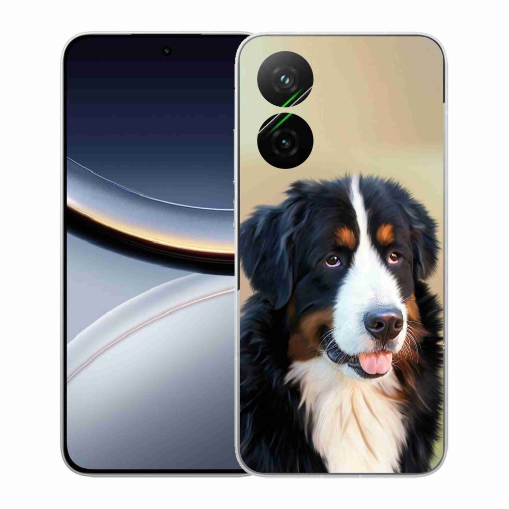 Gél borítás mmCase a Xiaomi Poco F7 5G számára - Berni hegyi kutya