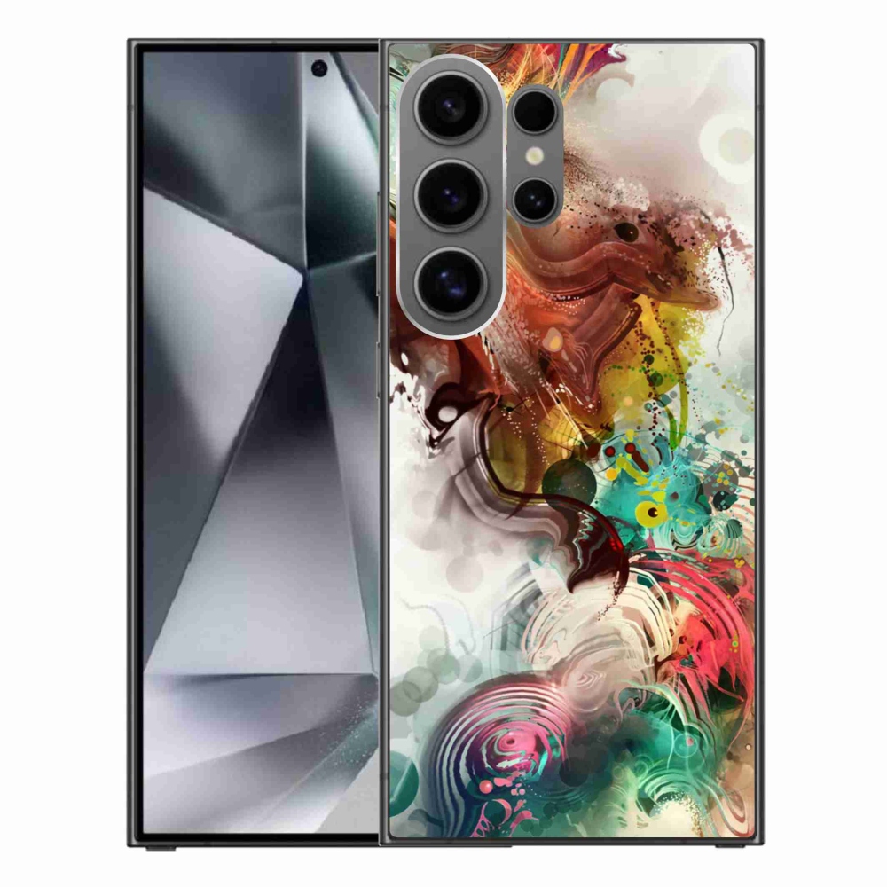 Zselés borítás mmCase Samsung Galaxy S24 Ultra készülékhez - absztrakt 1