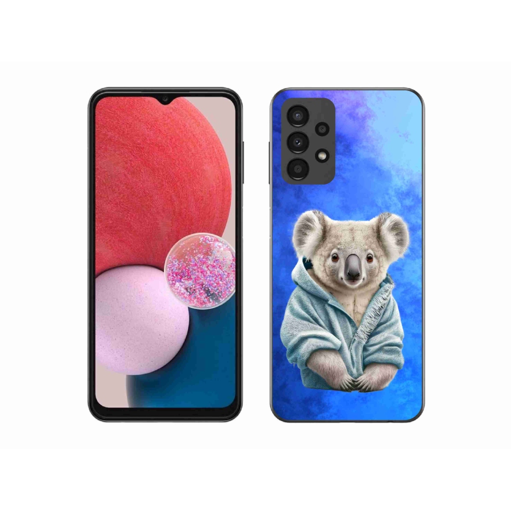 Zselés borítás mmCase Samsung Galaxy A13 4G - koala pulóverben