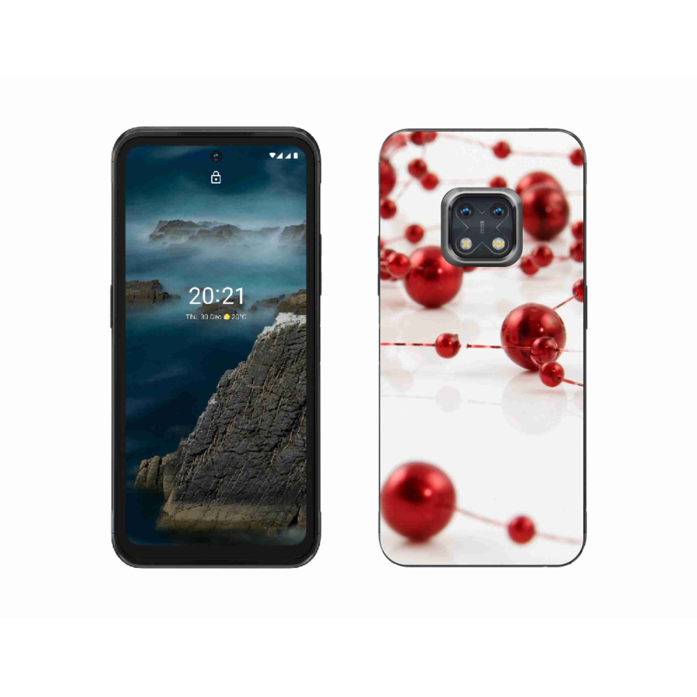 Zselés borítás mmCase a Nokia XR20 készülékhez - karácsonyi lánc