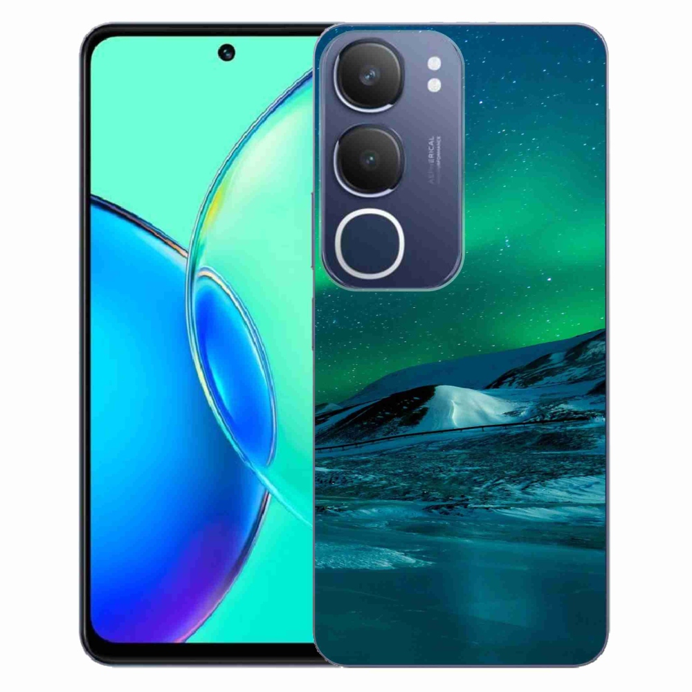 Gélburkolat mmCase a Vivo Y19s készülékre - sarki fény
