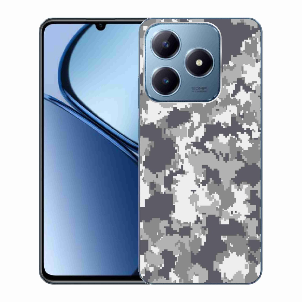 Gél borítás mmCase a Realme C63 készülékhez - álcázó minta 2