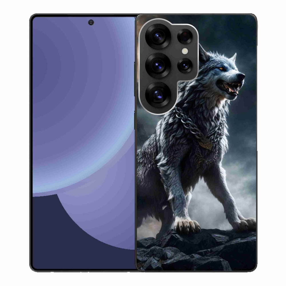 Zselés borítás mmCase Samsung Galaxy S25 Ultra - farkas 1