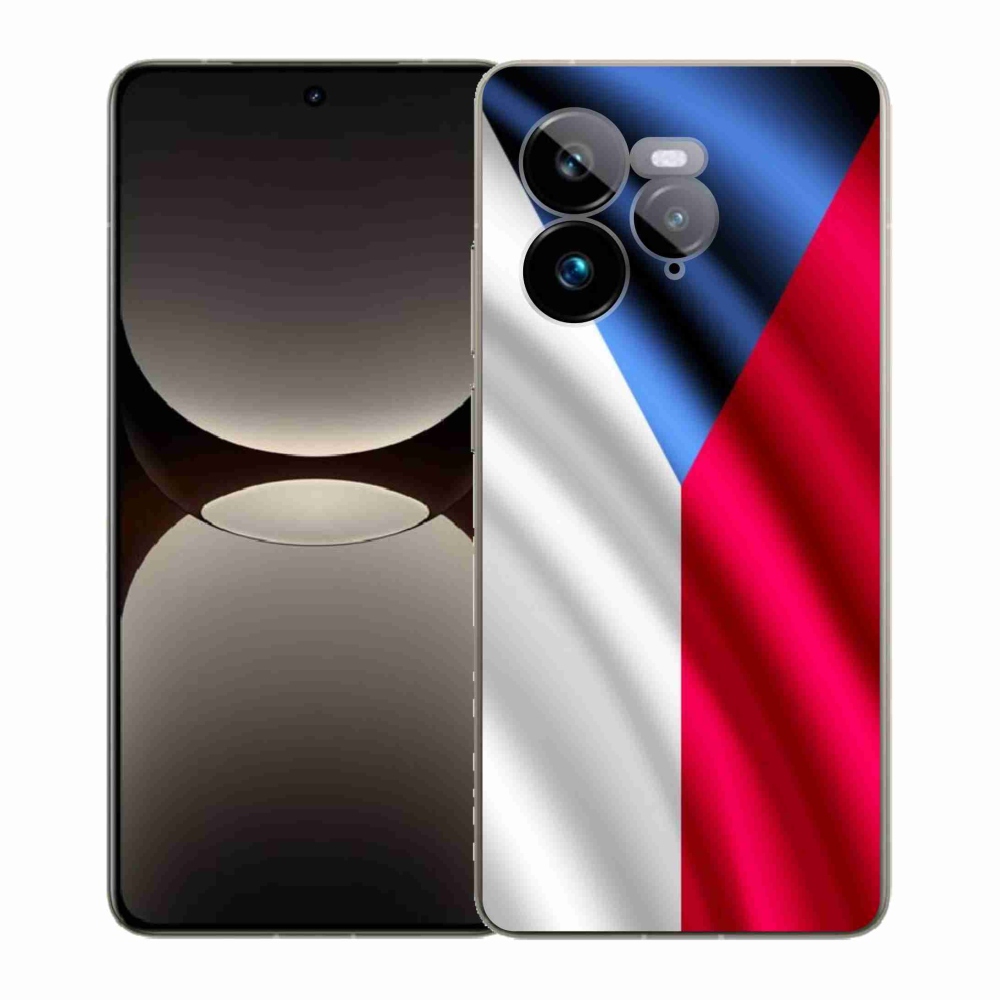 Gél borítás mmCase a Realme GT 7 Pro 5G készüléken - cseh zászló