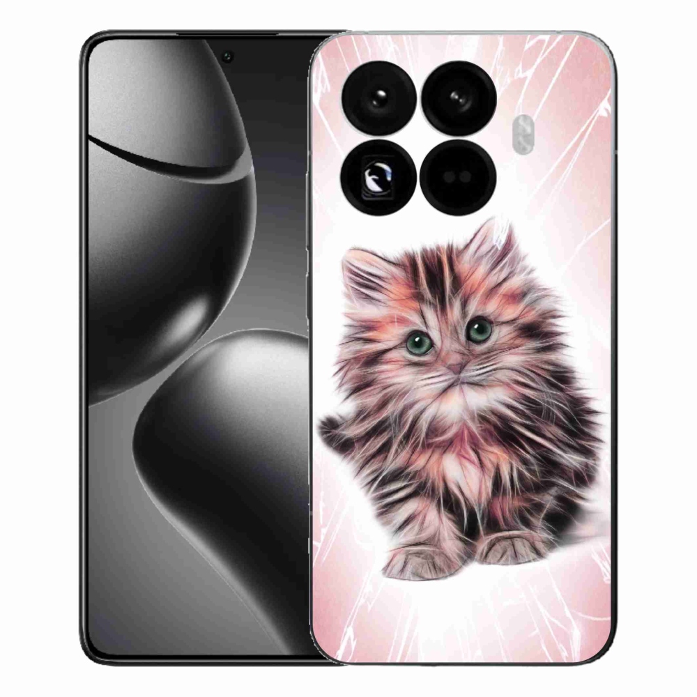 Gél borítás mmCase a Xiaomi 15T Pro számára - aranyos cica