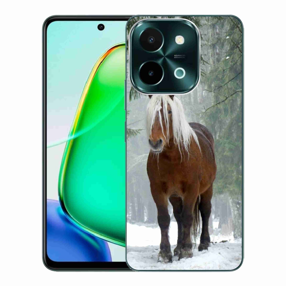 Gél tok mmCase a Vivo Y28-hoz - ló az erdőben