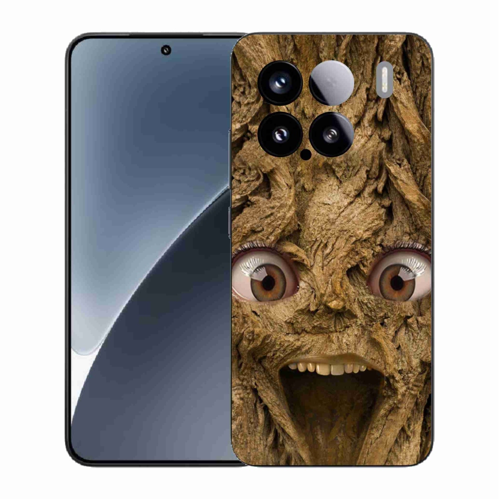 Gél borító mmCase a Xiaomi 15-hez - vidám fa szemekkel