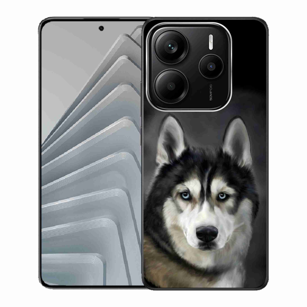 Gél borítás mmCase a Xiaomi Redmi Note 14 5G-hez - husky