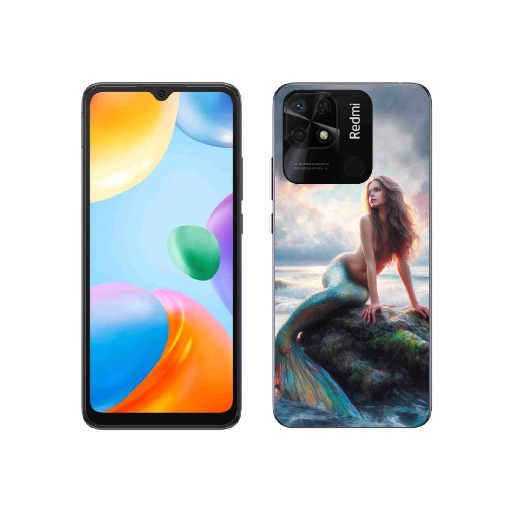 Gél borító mmCase a Xiaomi Redmi 10C-hez - sellő