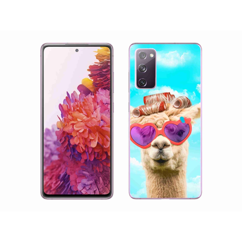 Zselés borítás mmCase Samsung Galaxy S20 FE készülékhez - szemüveges láma