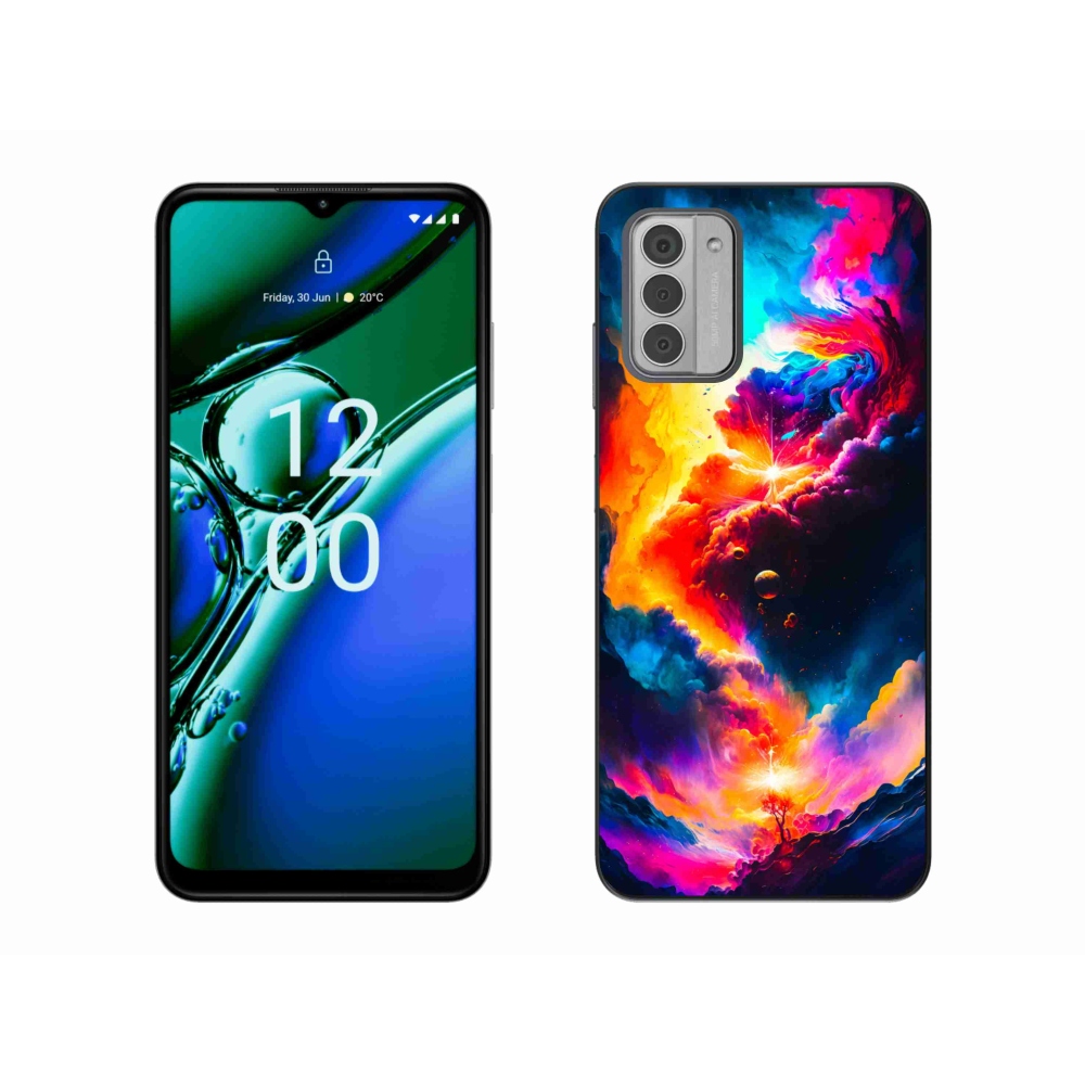 Zselés borítás mmCase a Nokia G42 készülékhez - absztrakt motívum