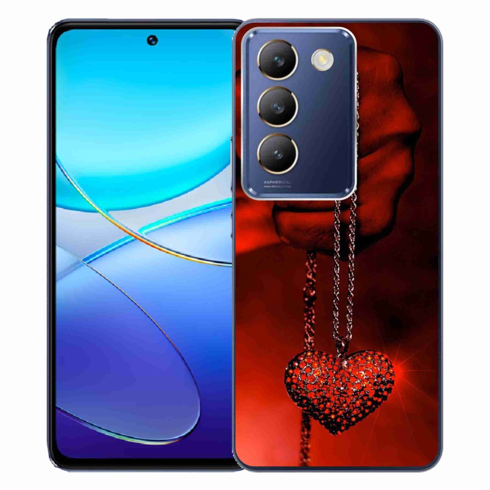 Gél borítás mmCase a Vivo V40 SE 4G/5G készülékhez - nyaklánc