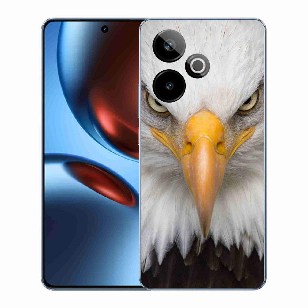 Rugalmas zselés tok mmCase képpel a Realme GT 7 5G/GT 7T 5G számára - sas