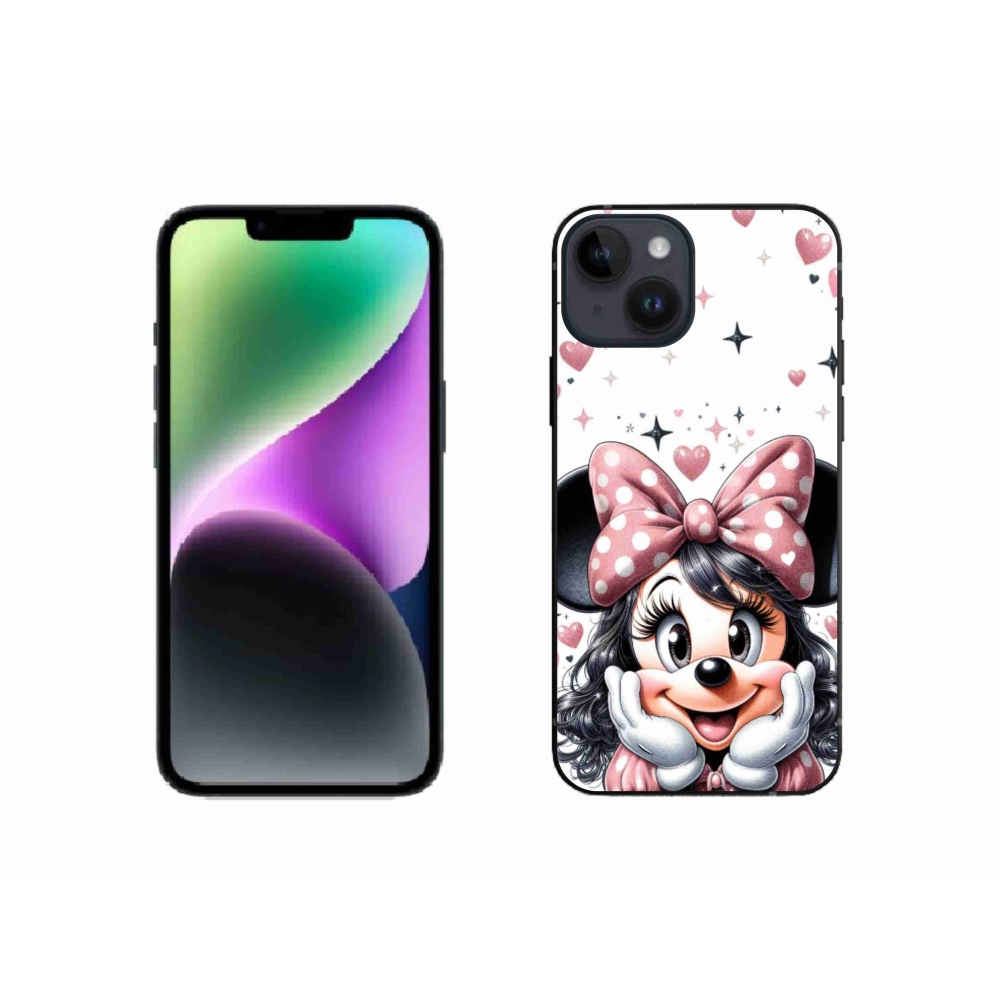 Zselés borítás mmCase iPhone 14 készülékhez - minnie