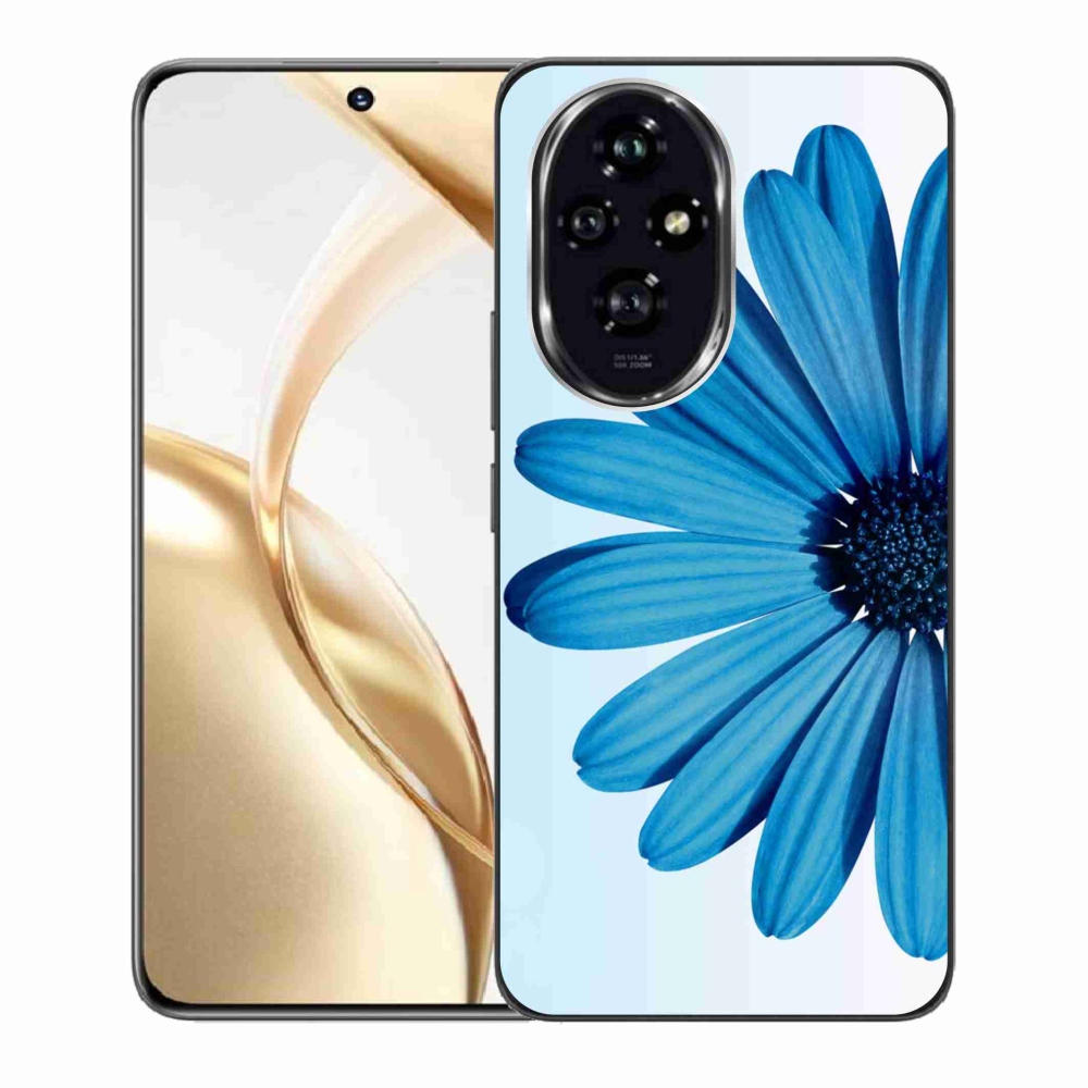 Gél tok mmCase a Honor 200 5G készülékhez - kék színű margaréta