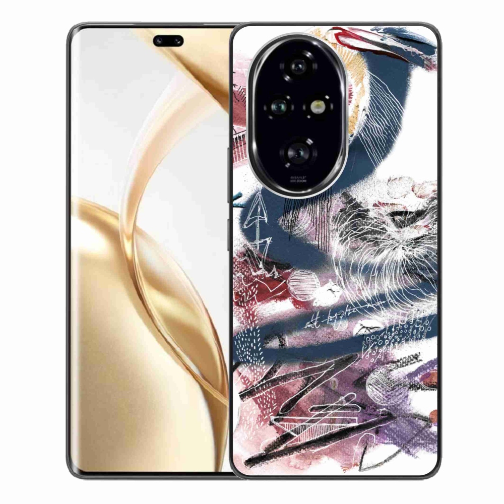Zselés borítás mmCase a Honor 200 Pro 5G számára - absztrakt motívum 28