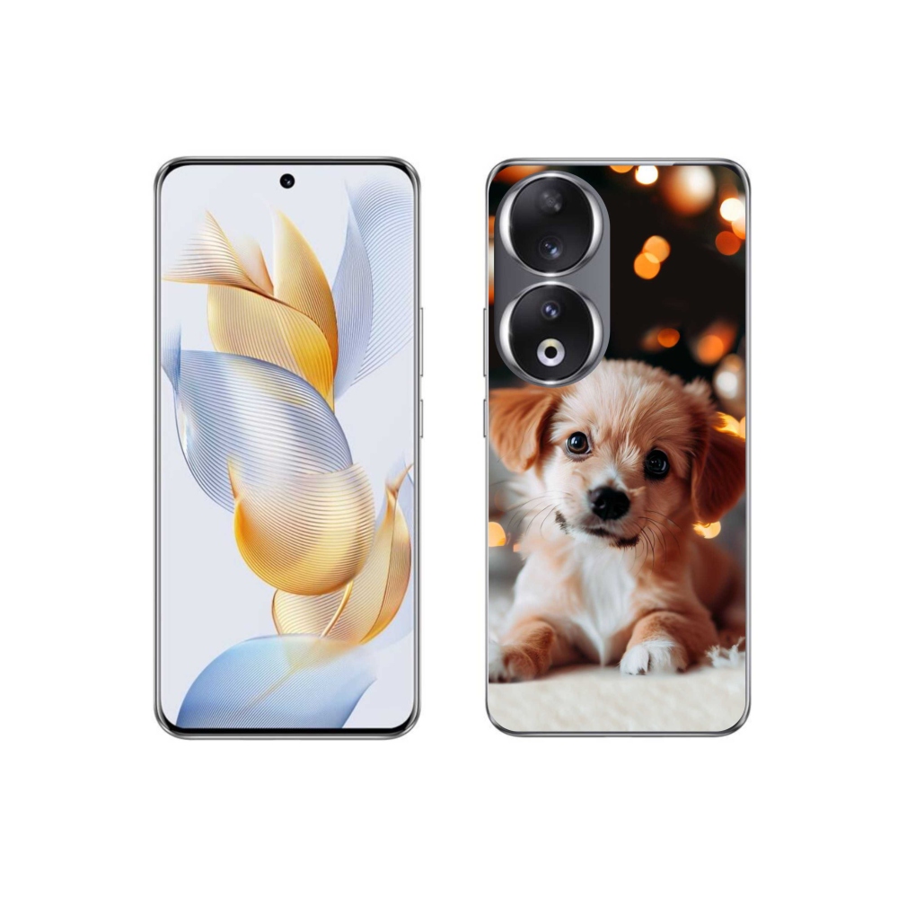 Zselés borítás mmCase a Honor 90 - kölyökkutyához