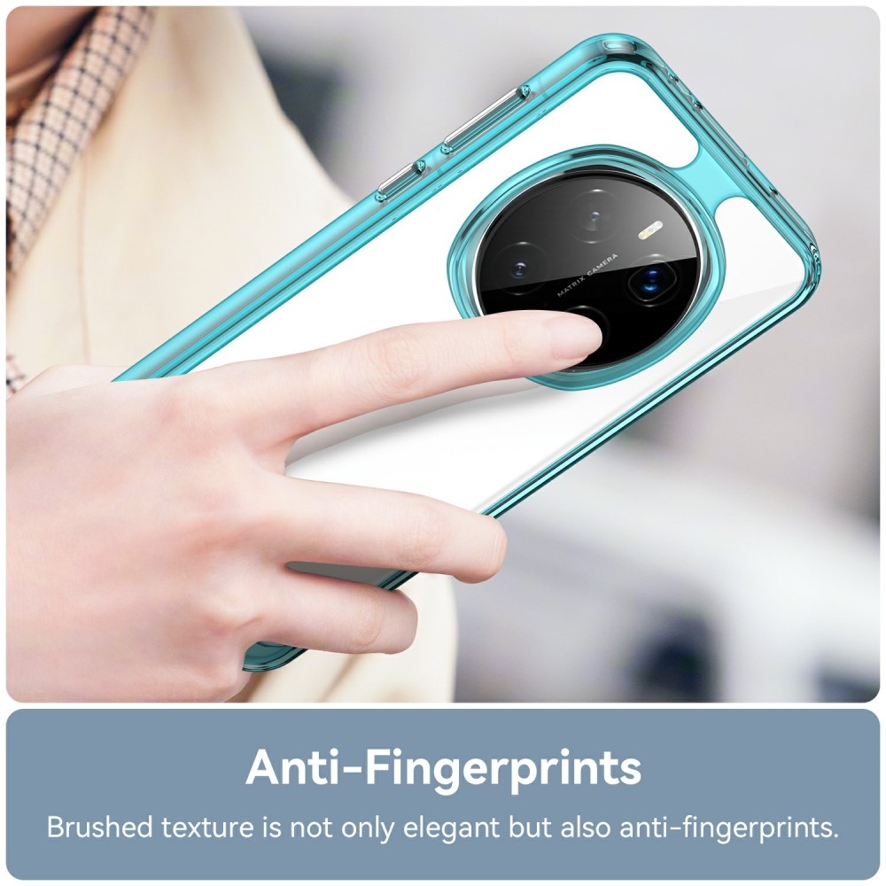 Gél tok fix hátlappal a Honor Magic 7 Pro 5G készülékhez - világoskék színben