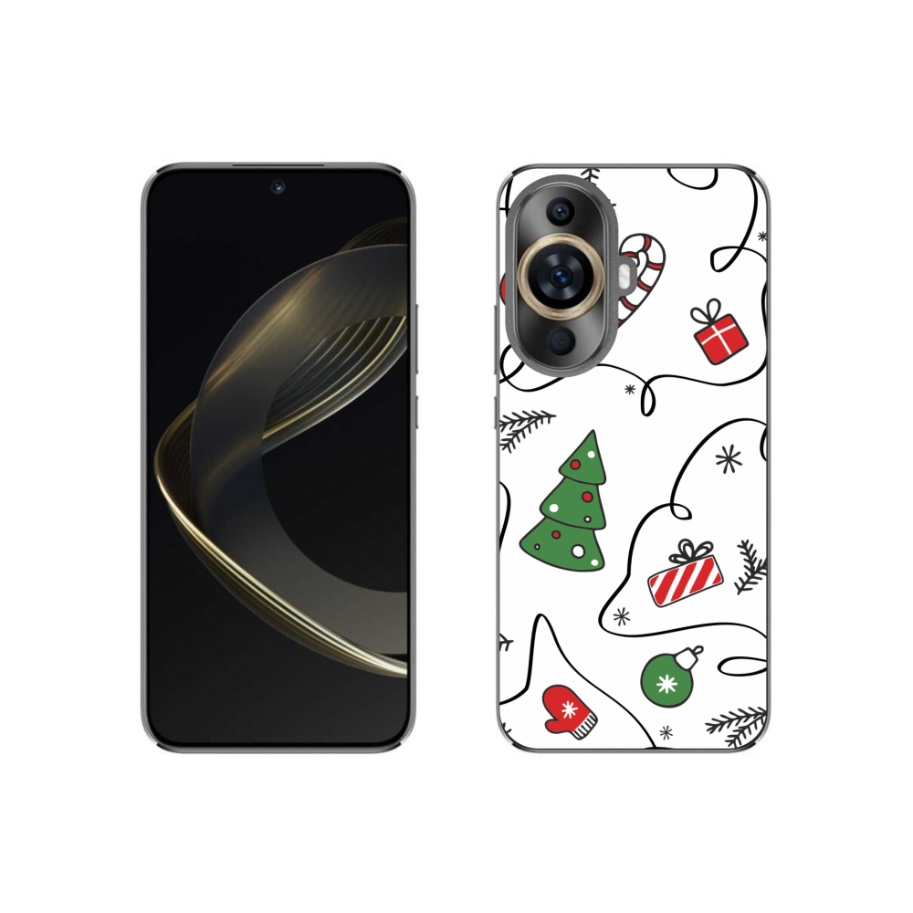 Gél borító mmCase a Huawei Nova 11 készülékhez - karácsonyi motívumok