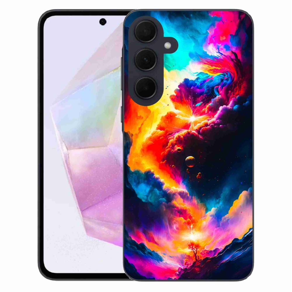 Gél borítás mmCase Samsung Galaxy A35 5G - absztrakt motívumhoz