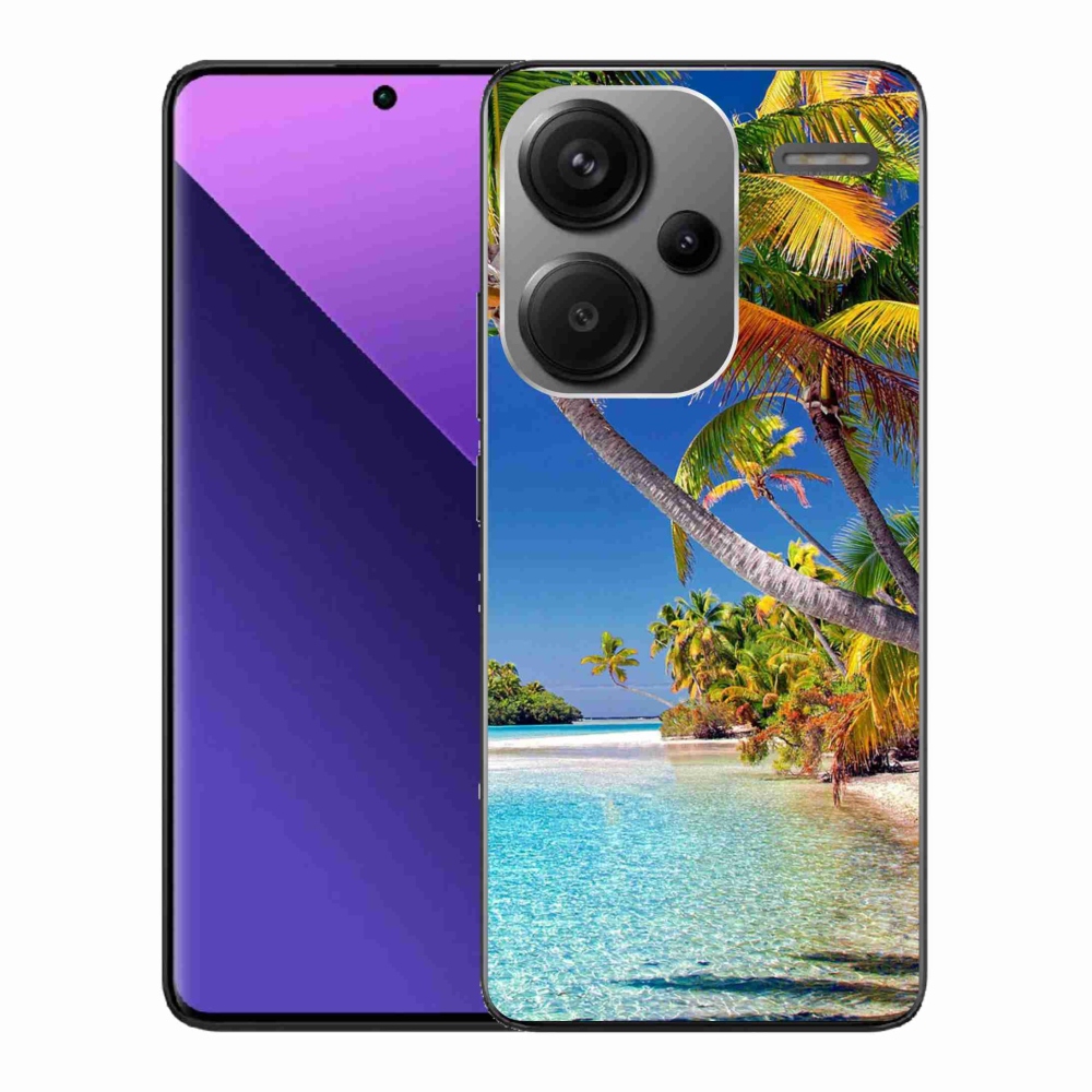 Gél tok mmCase a Xiaomi Redmi Note 13 Pro+ 5G számára - tengerparton