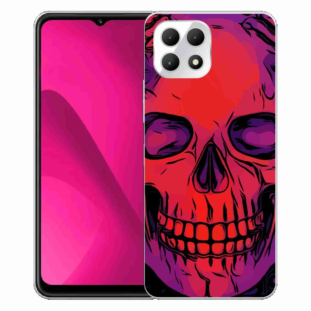 Zselés borítás mmCase a T-Mobile T Phone 2 készülékhez - koponya