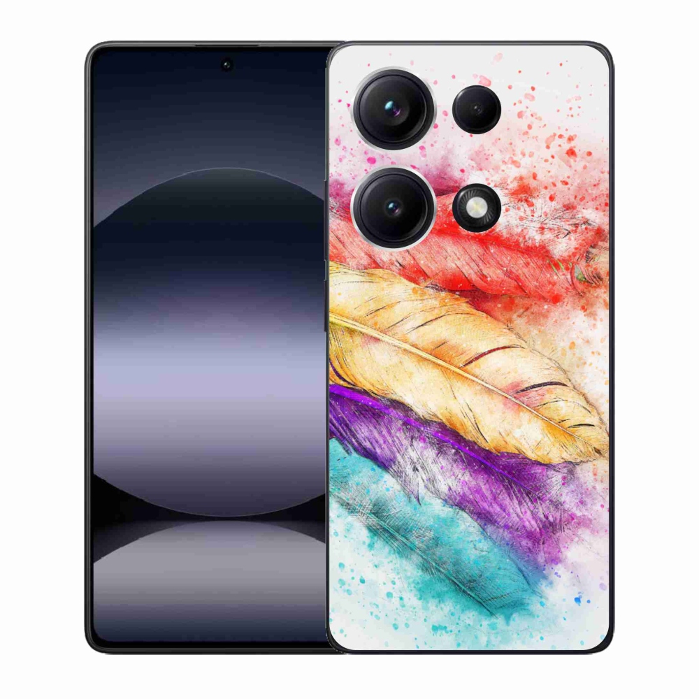 Gél borítás mmCase a Xiaomi Redmi Note 14S-hez - színes toll