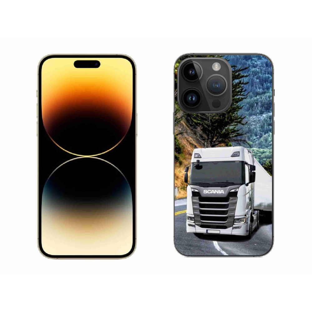 Zselés borítás mmCase iPhone 14 Pro Max készülékhez - teherautó 1