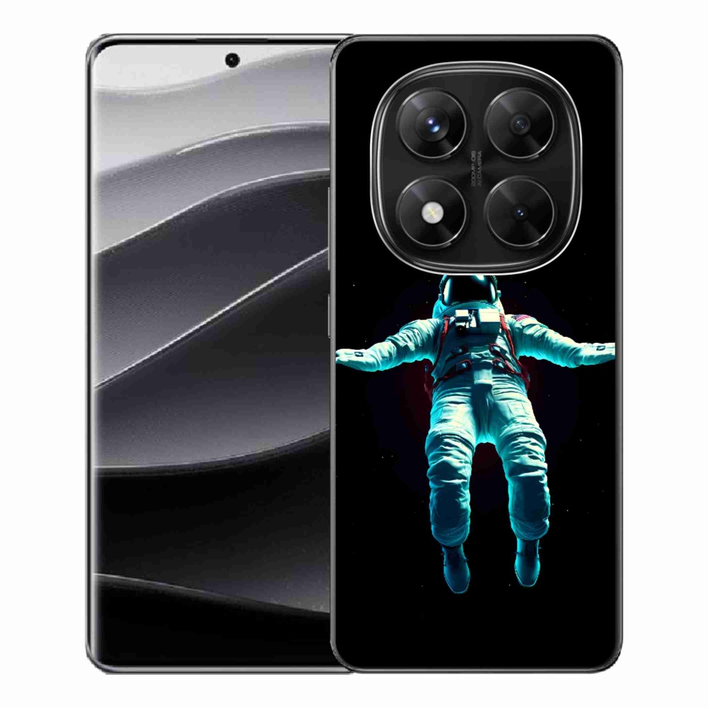 Gél borítás mmCase a Xiaomi Redmi Note 14 Pro 5G/Poco X7 5G számára - kozmonauta
