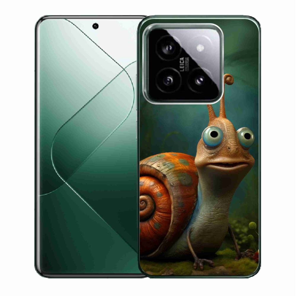 Gél borítás mmCase a Xiaomi 14 - csiga számára